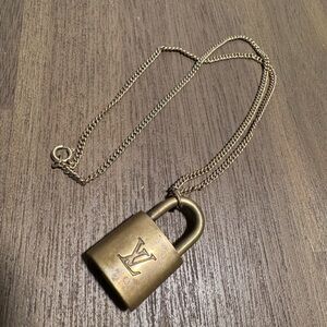 Louis Vuitton Lock Necklace